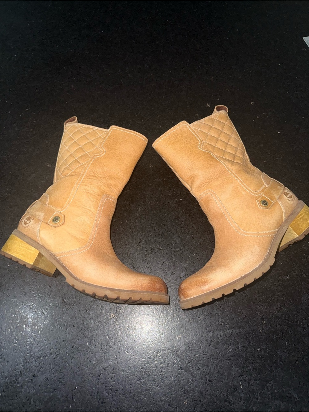 UGC Timberland TAN Earthkeepers Apley Mid Waterproof Boots SZ 9